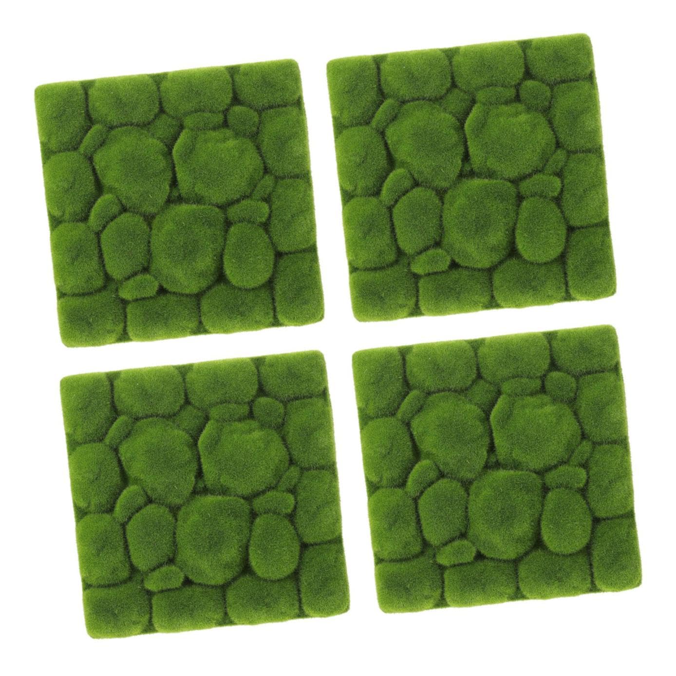 4stücke Künstliche Mooswand Dekoration Realistische Simulation Pflanzen Für Umweltfreundliche Wanddeko Für Heim Und Hochzeitsarrangements Pflegeleicht Und Vielseitig Einsetzbar
