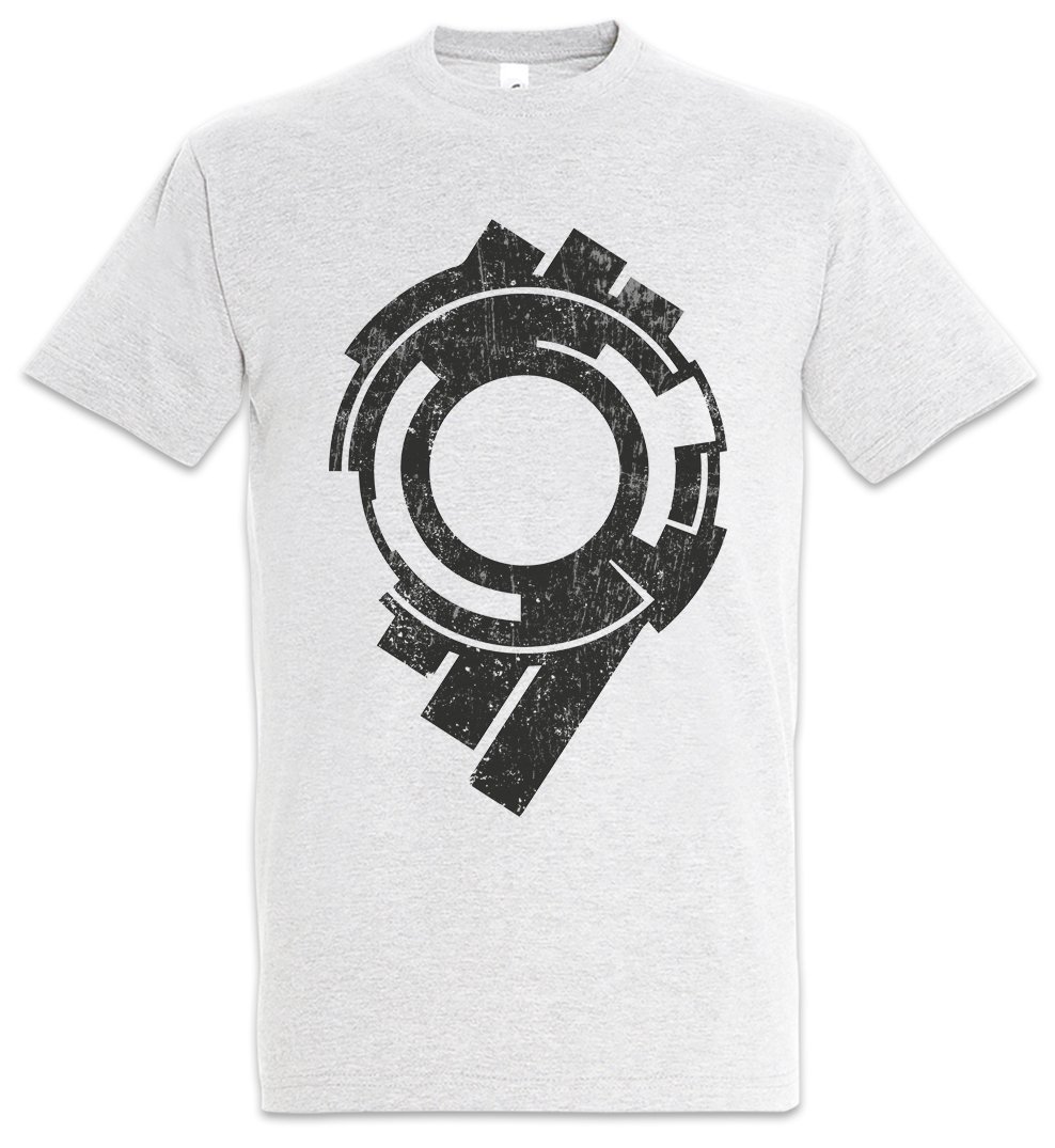 Urban Backwoods Men's Ash Section 9 Logo T-Shirt Grey Size S