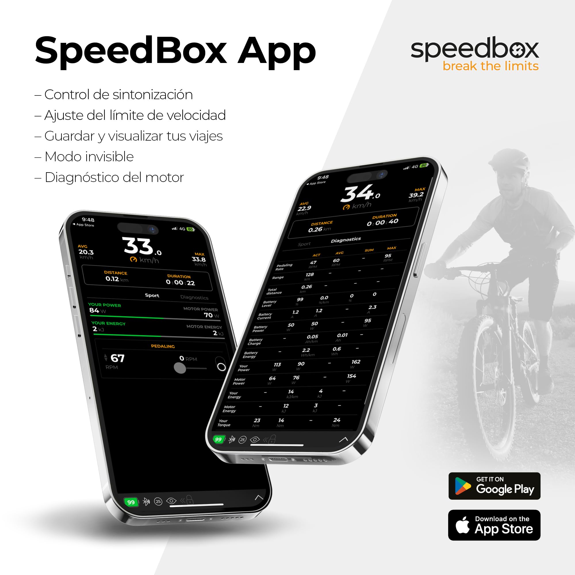 SpeedBox 1.2 Bluetooth Módulo de Rendimiento E-Bike, Shimano E8000–E5000 | Velocidad de asistencia ajustable, SpeedBox Connect App, Compatible E8000, E7000, E6100, E5000