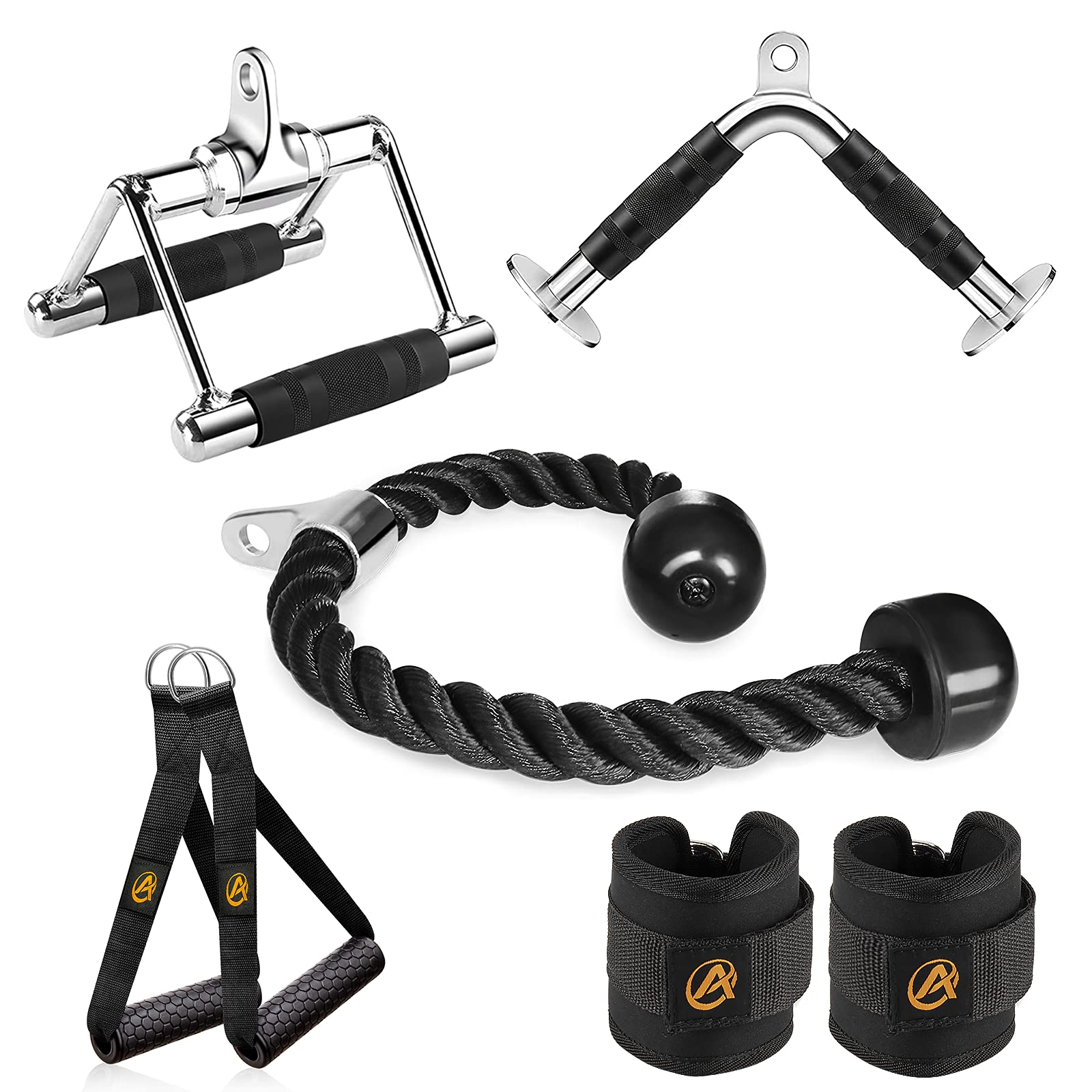 Buy Fitness LAT and Lift Pulley System, Upgraded Pulley Cable Machine