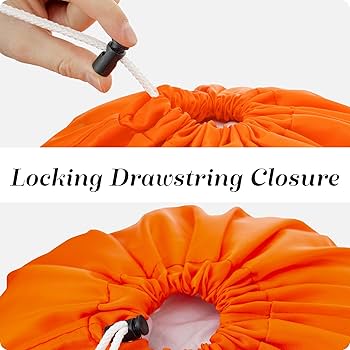 Amazon.com: Nylon Laundry Bag - Locking Drawstring Closure