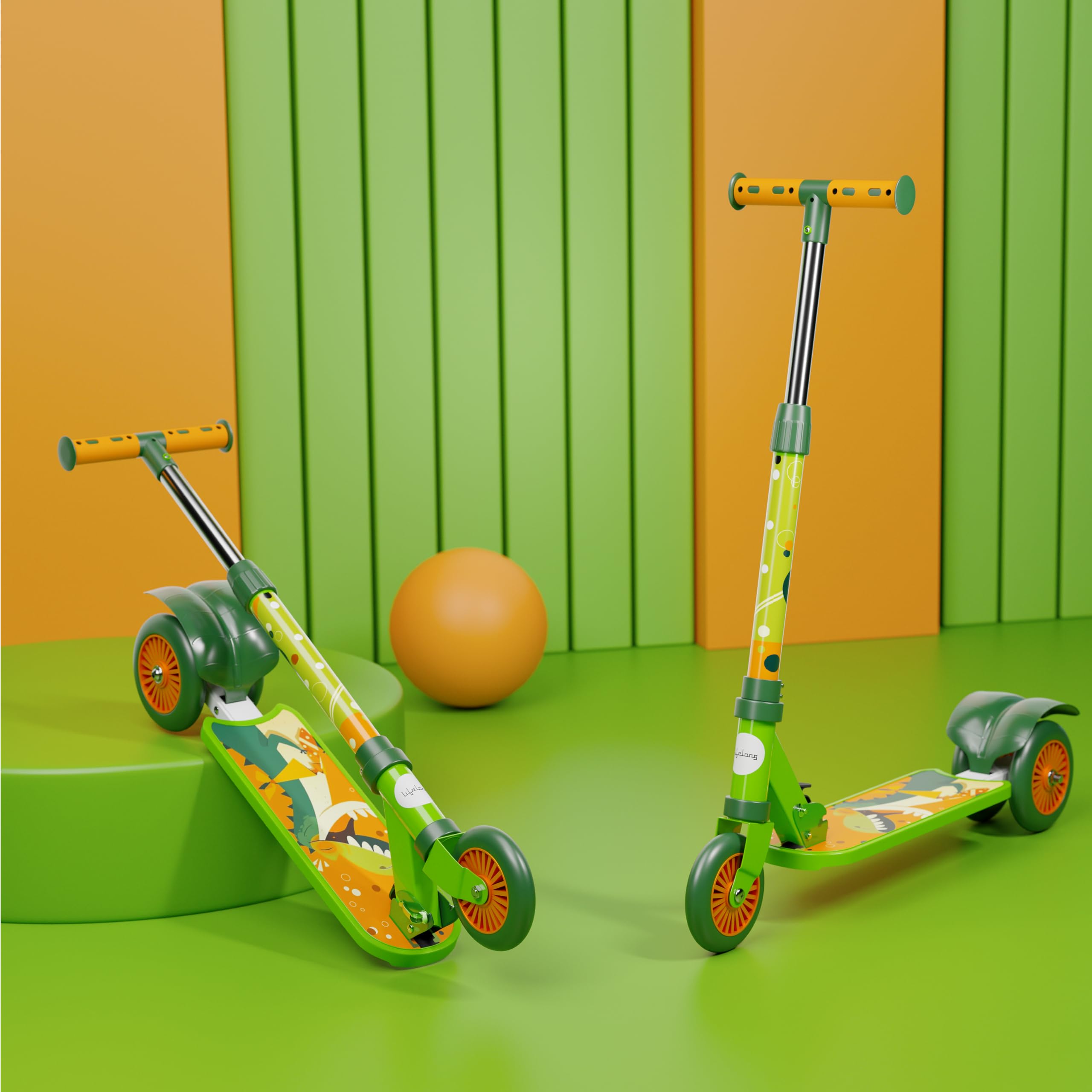Lifelong Kick Scooter for Kids - Foldable & Safe -11