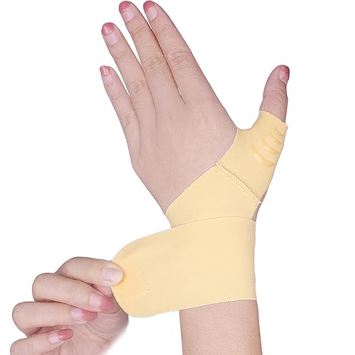 YUNYILAN Muñequera para artritis del pulgar, correa de compresión ultrafina para artritis del pulgar, soporte para túnel carpiano, para hombres y