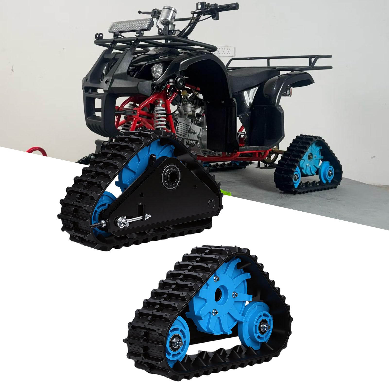 ATV Śnieżne Gąsienice Stop Metalu ABS