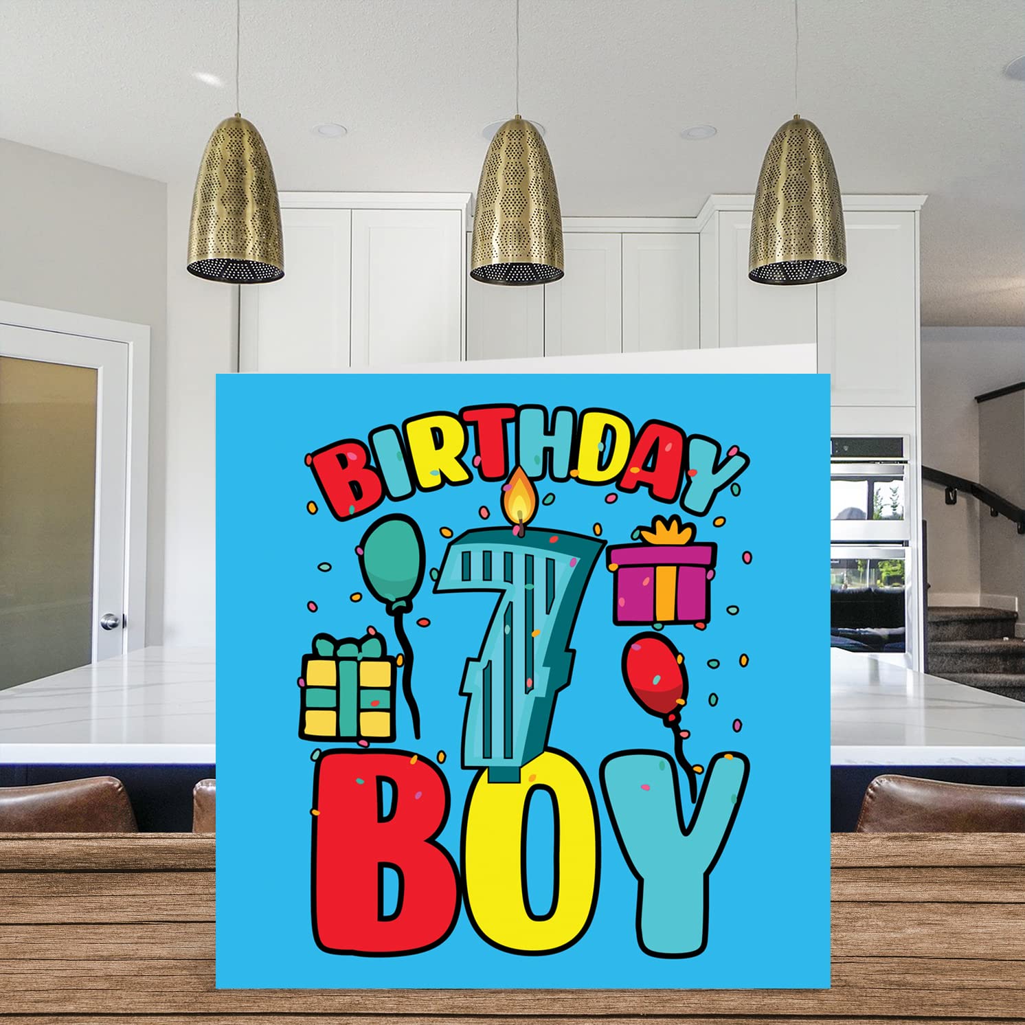Immagini di Biglietto auguri bambino 7 anni - Download gratui su Freepik
