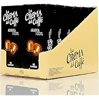 La Crema del Caffè Arabica 100%, 120 Capsule Compatibili Nespresso