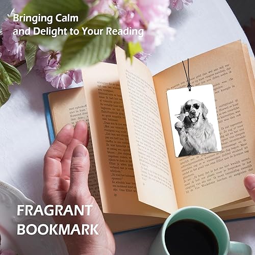 Miniatura 4 de Lacama Ambientador retro para automóvil Golden Retriever de perro salchicha 3 piezas, divertido caniche Goldie Weiner para perros y mascotas,