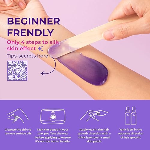 Miniatura 5 de Bella Verde Granos de cera de 22 libras - Cuentas de cera dura para depilación - Cera brasileña para el hogar de cejas para hombres y mujeres cera