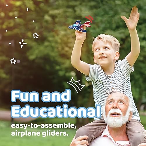 Miniatura 2 de Neliblu Paquete a granel de 72 premios de carnaval y aviones de espuma para niños, paquete de fiesta, aviones de papel voladores envueltos