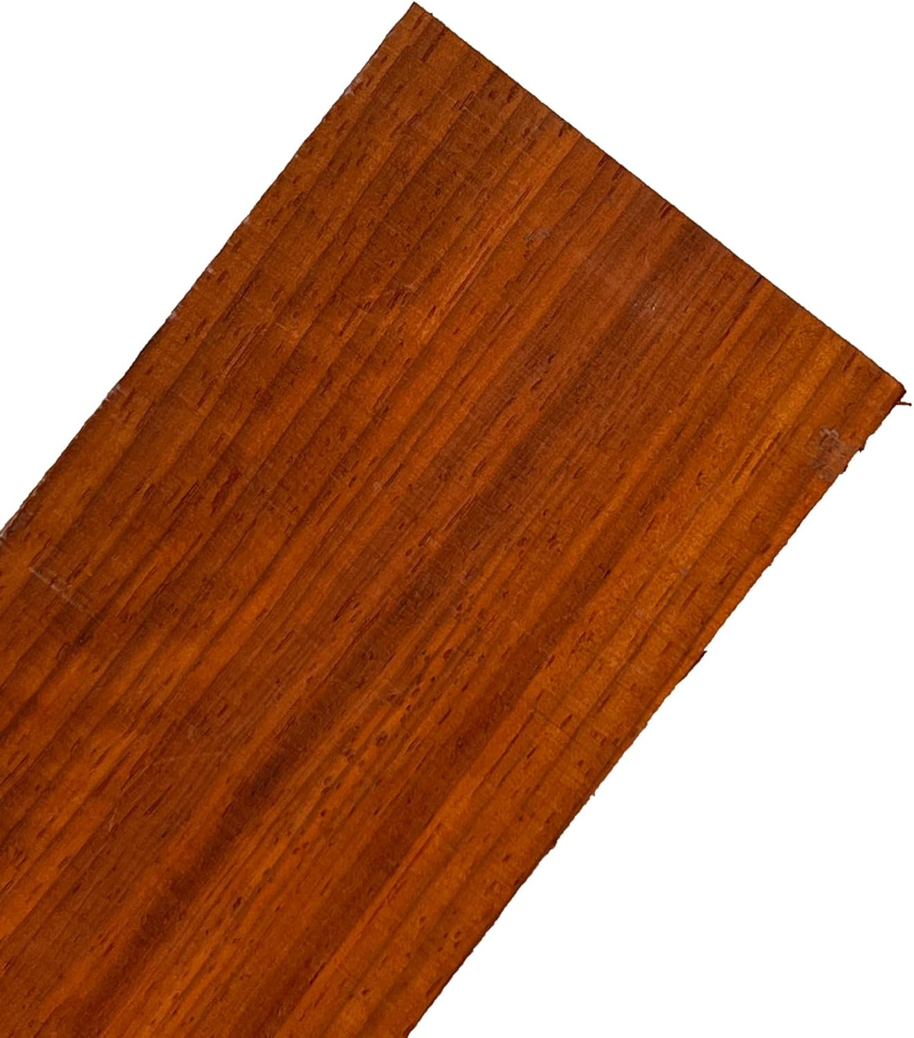 Beautiful Padauk Thin Stock Lumber Boards, Suitable Thin Stock Lumber Board for Wood Crafting and Wood Working Projects (1/2" x 3" x 24")