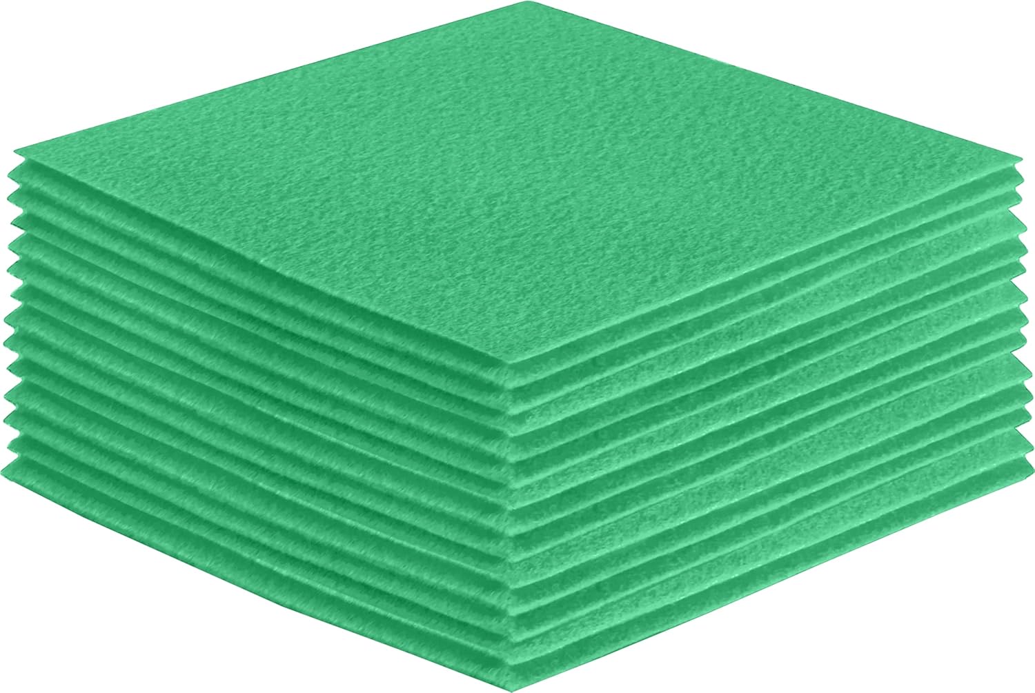 FabricLA Acrylic Felt Sheets for Crafts - Soft Precut 8 X 8 Inches (20cm X 20cm) Felt Squares - Use Felt Fabric Craft Sheets for DIY, Hobby, Costume, and Decoration - Mint, 30 Pieces