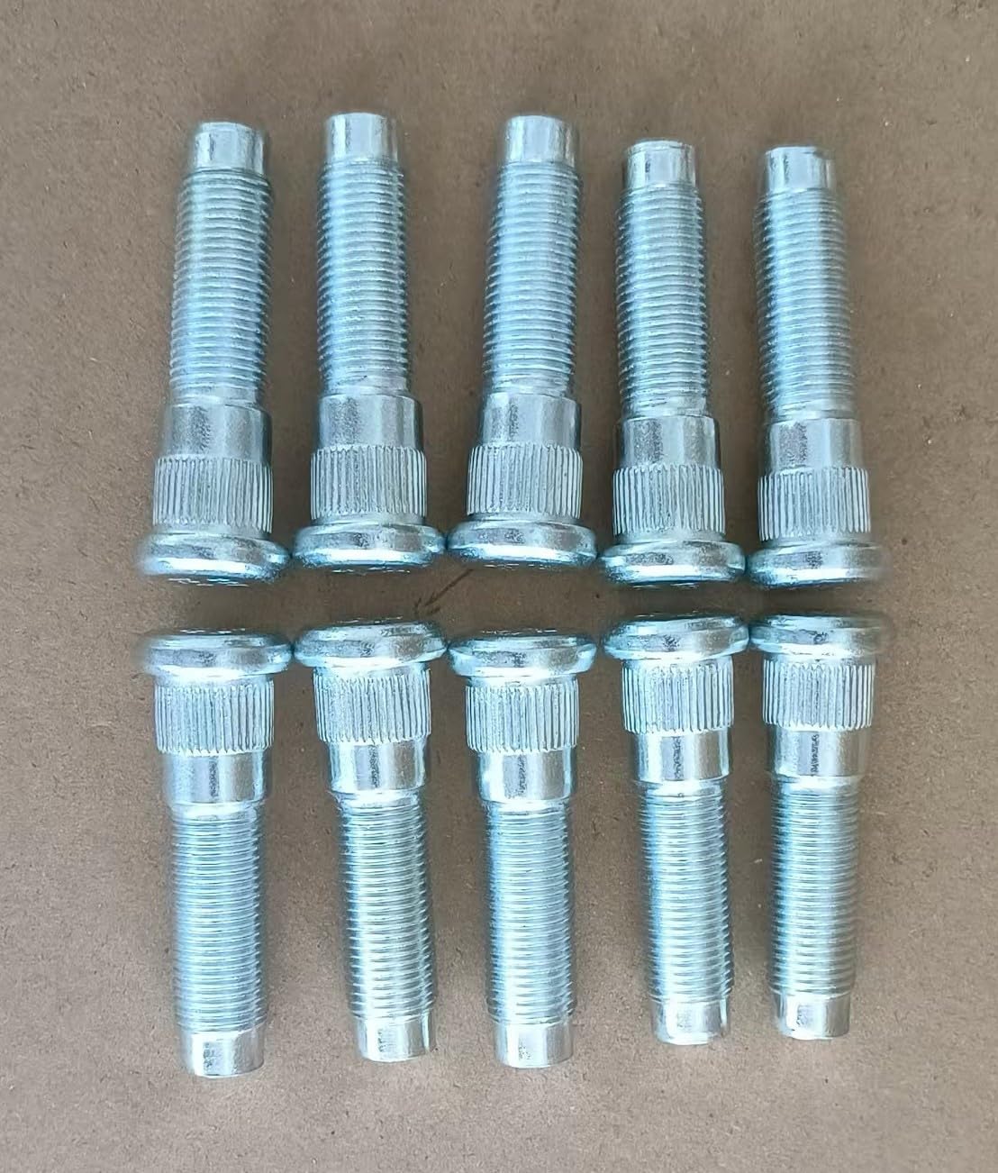 10PCS 9/16-18 Thread Wheel Stud Bolt 610-389 -0.666 in. Knurl, 2.34 in. Length Compatible with 1999-2010 Dodge Ram 1500, 94-99 RAM 2500 Pickup, 99-03 RAM 2500 3500 Van