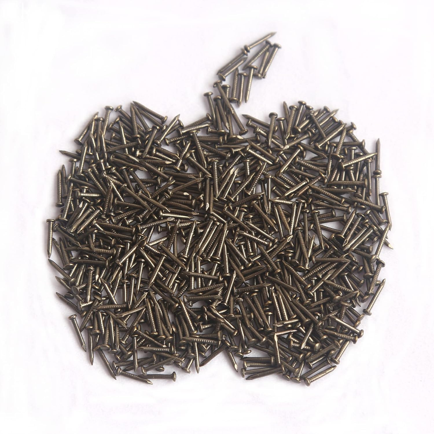 huruirui 1,5 x 25 mm, 500 stuks kleine ijzeren nagels voor foto's om