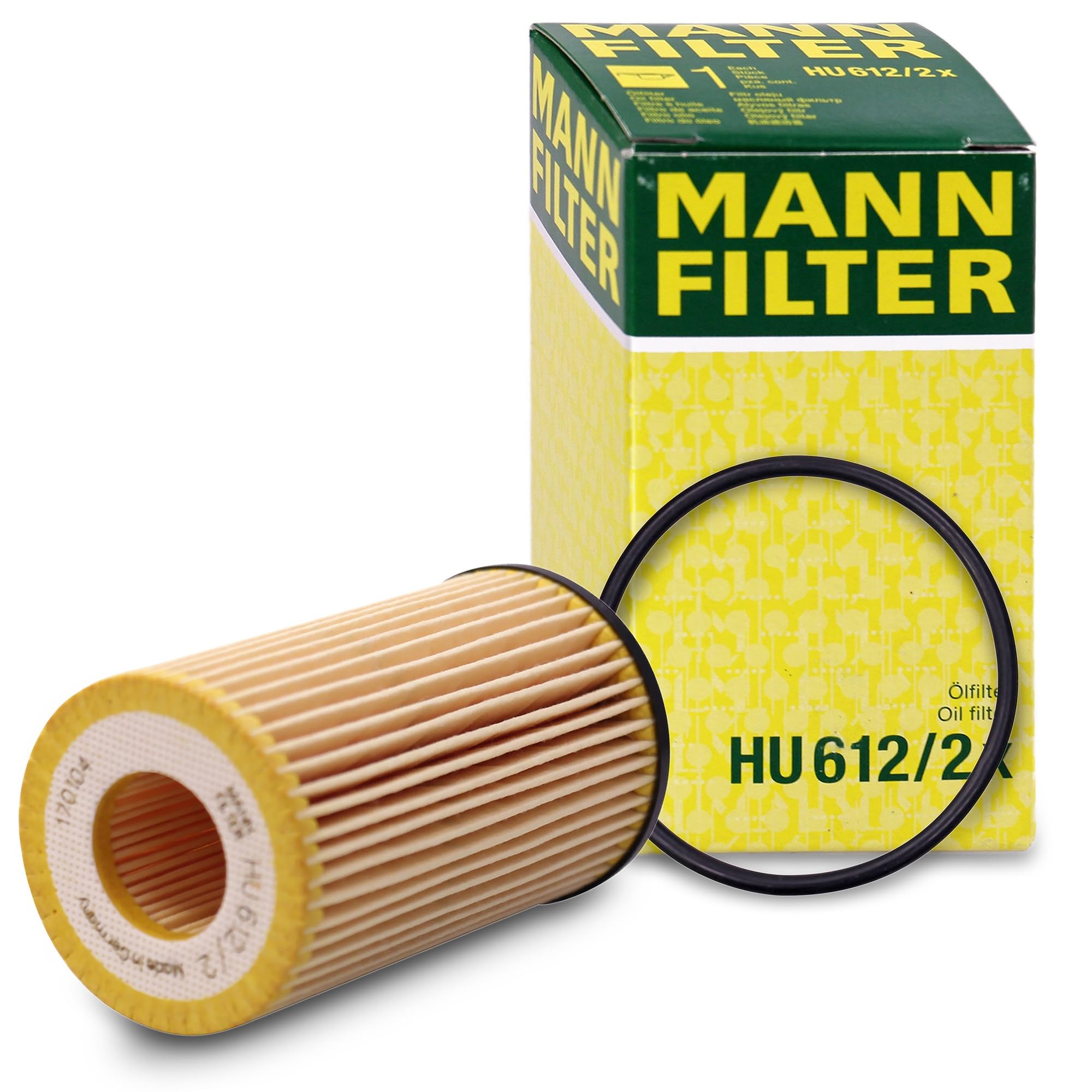 1x Ölwechsel Set - MANN ÖLFILTER + 5 L CASTROL EDGE FST 5W-40