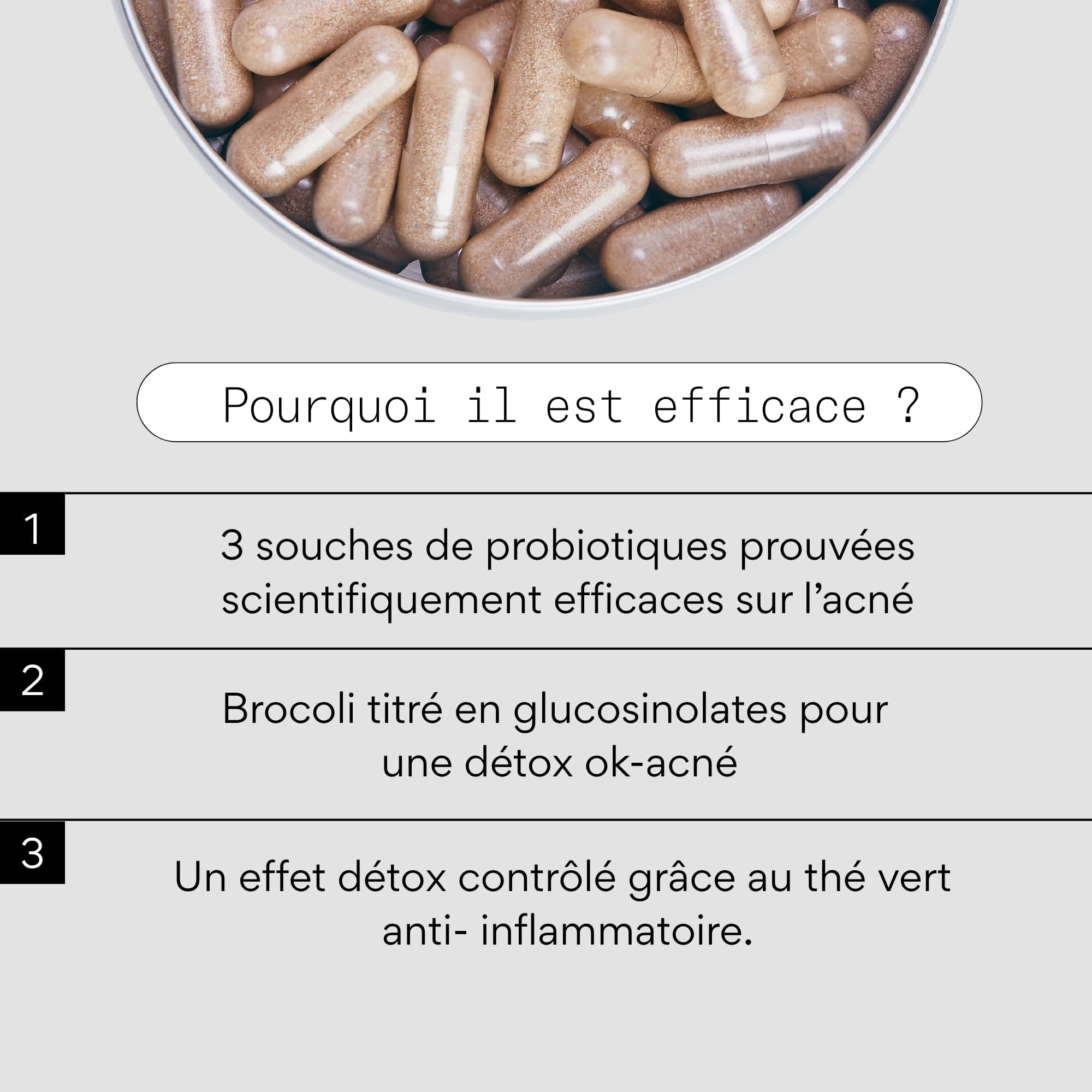 Skin & Out - Complément Alimentaire Stop-Boutons - Complément Alimentaire Nettoyant