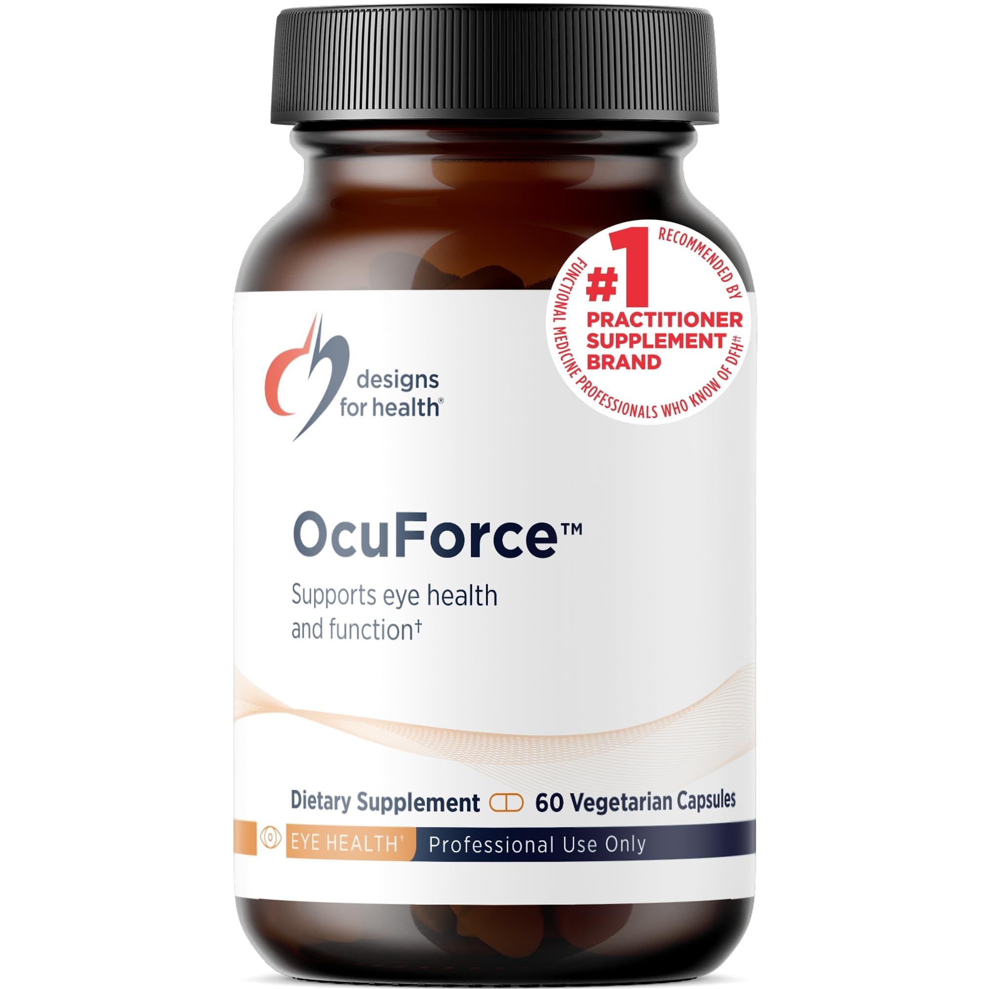 Designs for Health OcuForce, Eye Health Support Supplement, 60 Capsules Standard Packaging
