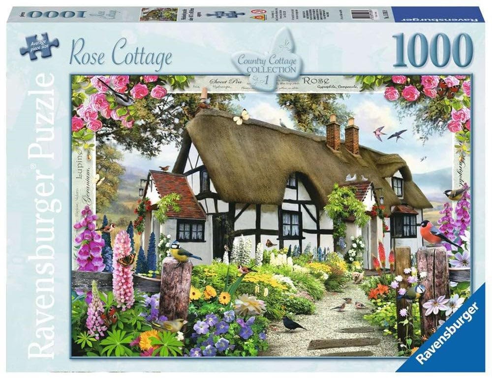 Ravensburger Rosen Cottage Puzzle mit 1000 Teile