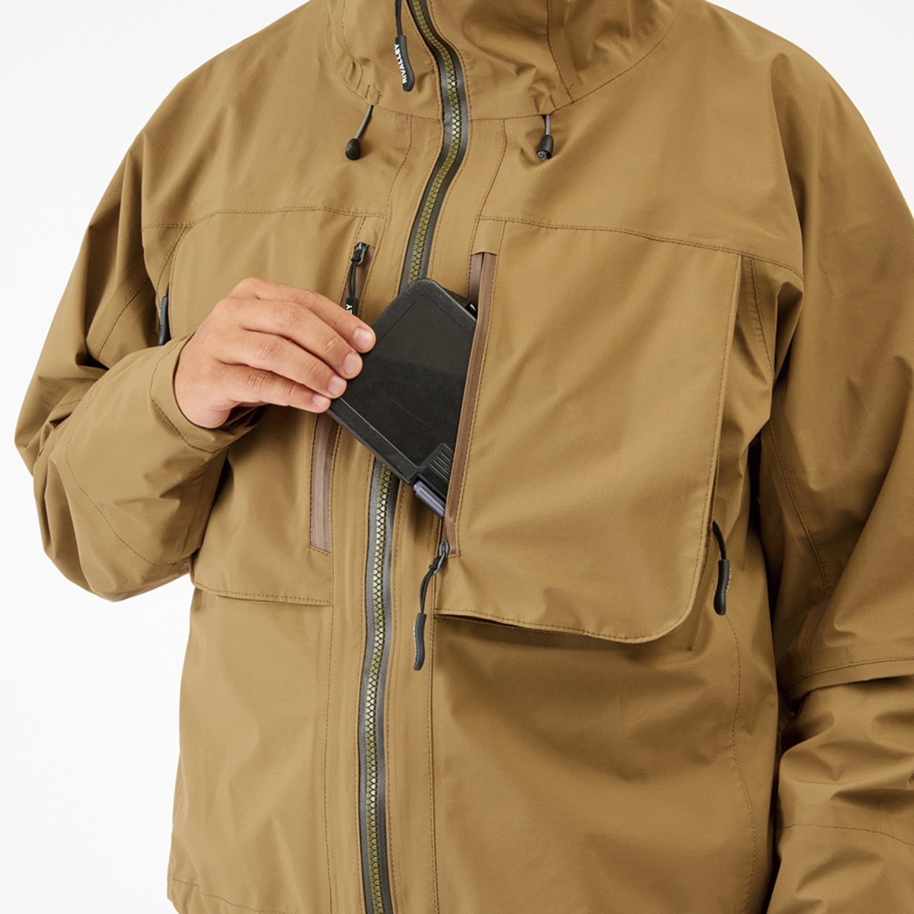 Amazon | リバレイ (Rivalley) RV ガイドレインジャケットII LL タン