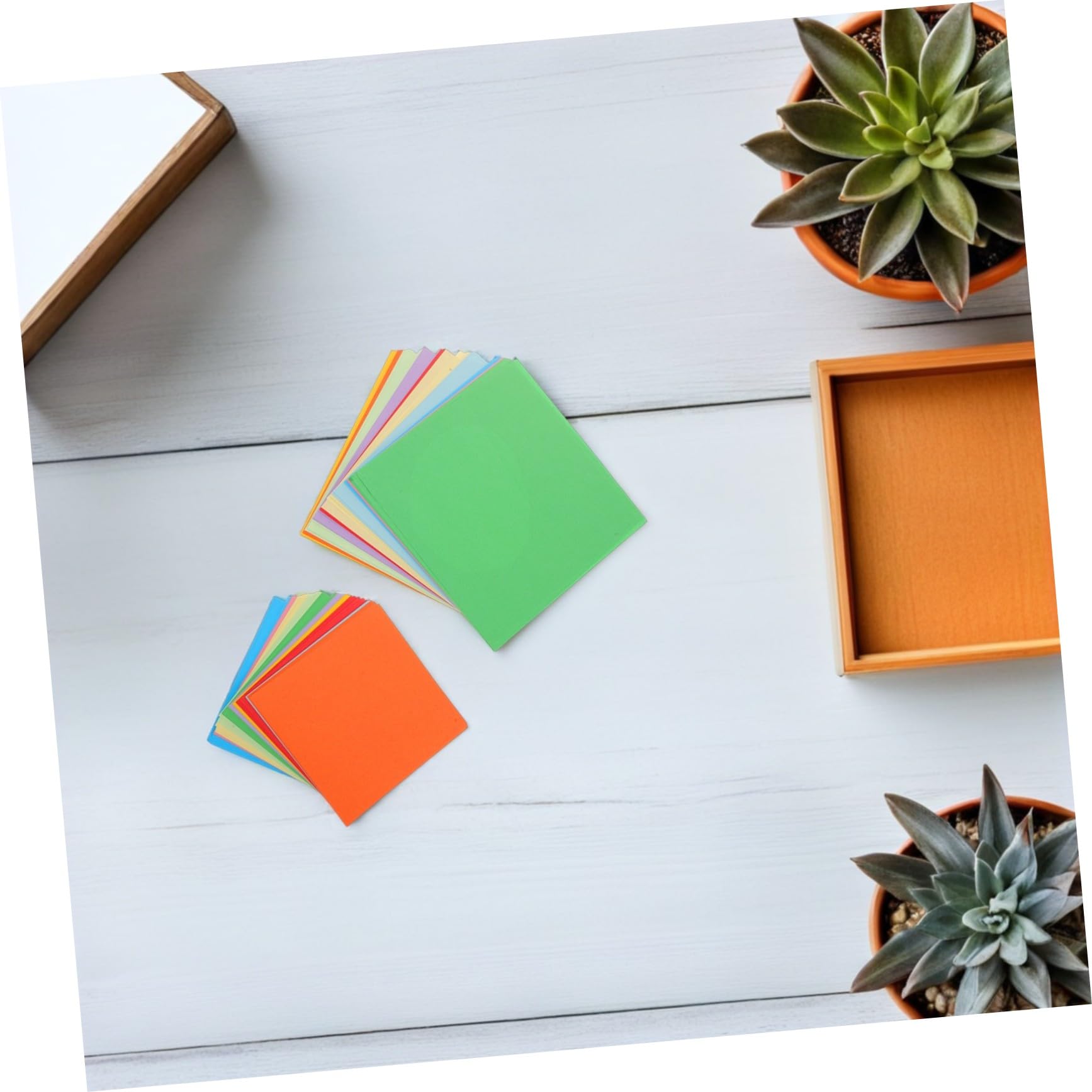 Papel de Origami para Niños, Kit de Colores, 10 Bolsas