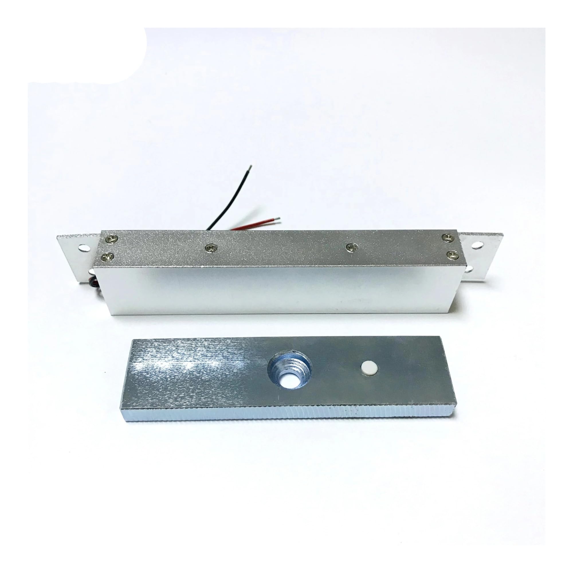 DC12V Elektromagnetyczny zamek elektromagnetyczny do pojedynczych drzwi 180 kg siła trzymania ukryta instalacja