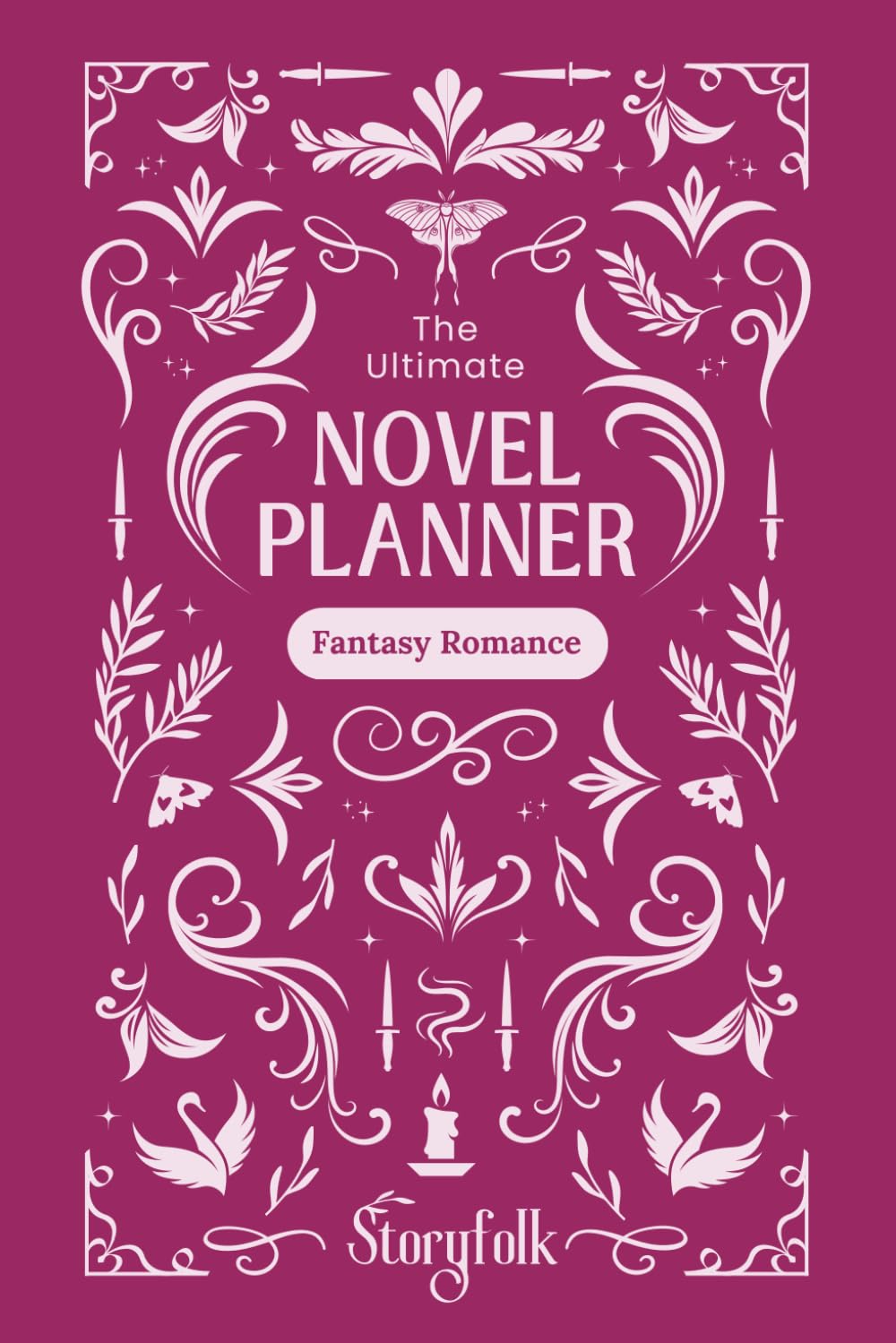 Structured Fantasy Romance Novel Planner | Fantasy Writing Guide & Workbook | By Storyfolk: Fall in love with novel planning. Establish & grow your ... characters, world, magic system, and romance.