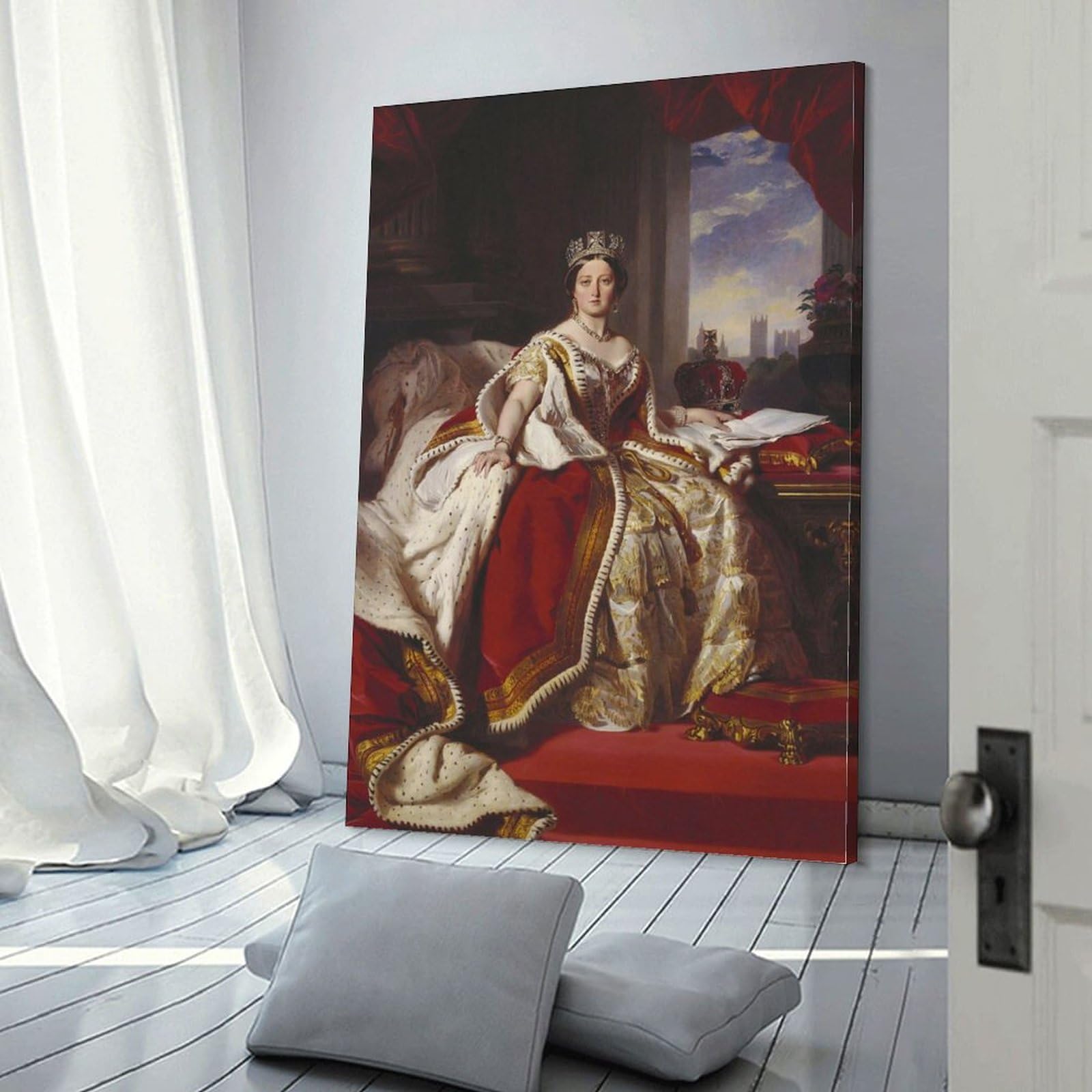 Amazon.com: Franz Xaver Winterhalter Art Poster Queen Victoria