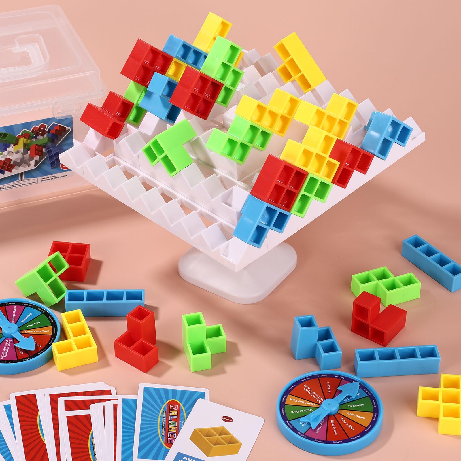 Sinbana 360° Balance Tower Stacking Blocks - Image 3
