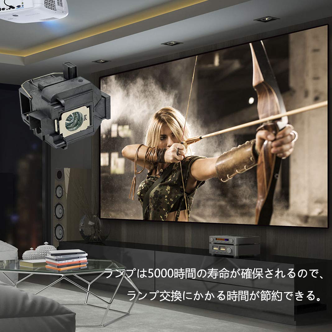 Amazon | Rich Lighting プロジェクター 交換用 ランプ ELPLP69