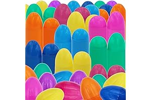 Fillable Easter Eggs with Hinge for Bulk Easter Egg Hunts