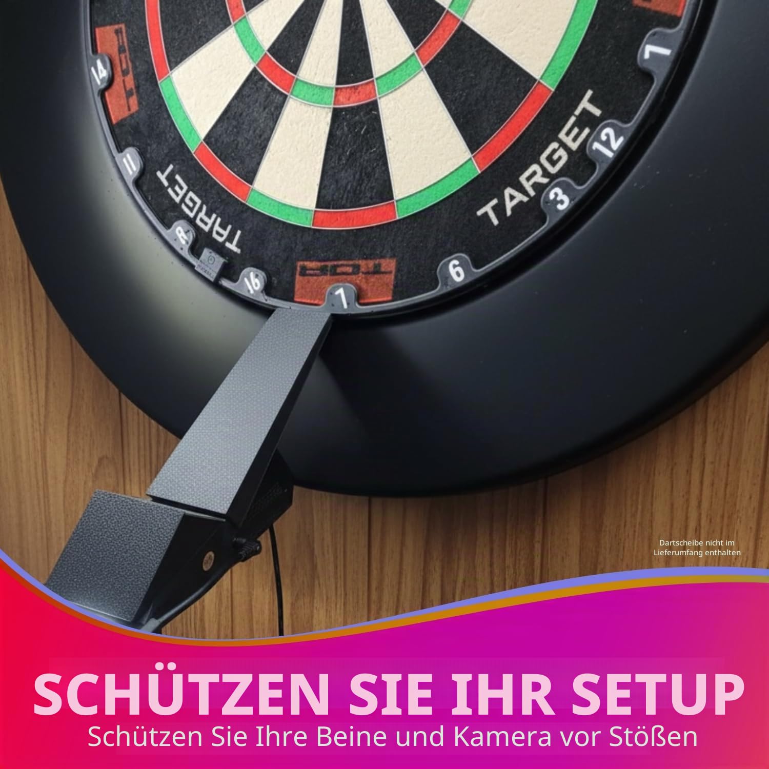 Schutzhüllen für Dartscheibe Auto Scoring System Beine und Kameras - Kompatibel mit Target Omni Scoring System - Stoßfeste Schutzvorrichtungen - Mehrere Farboptionen