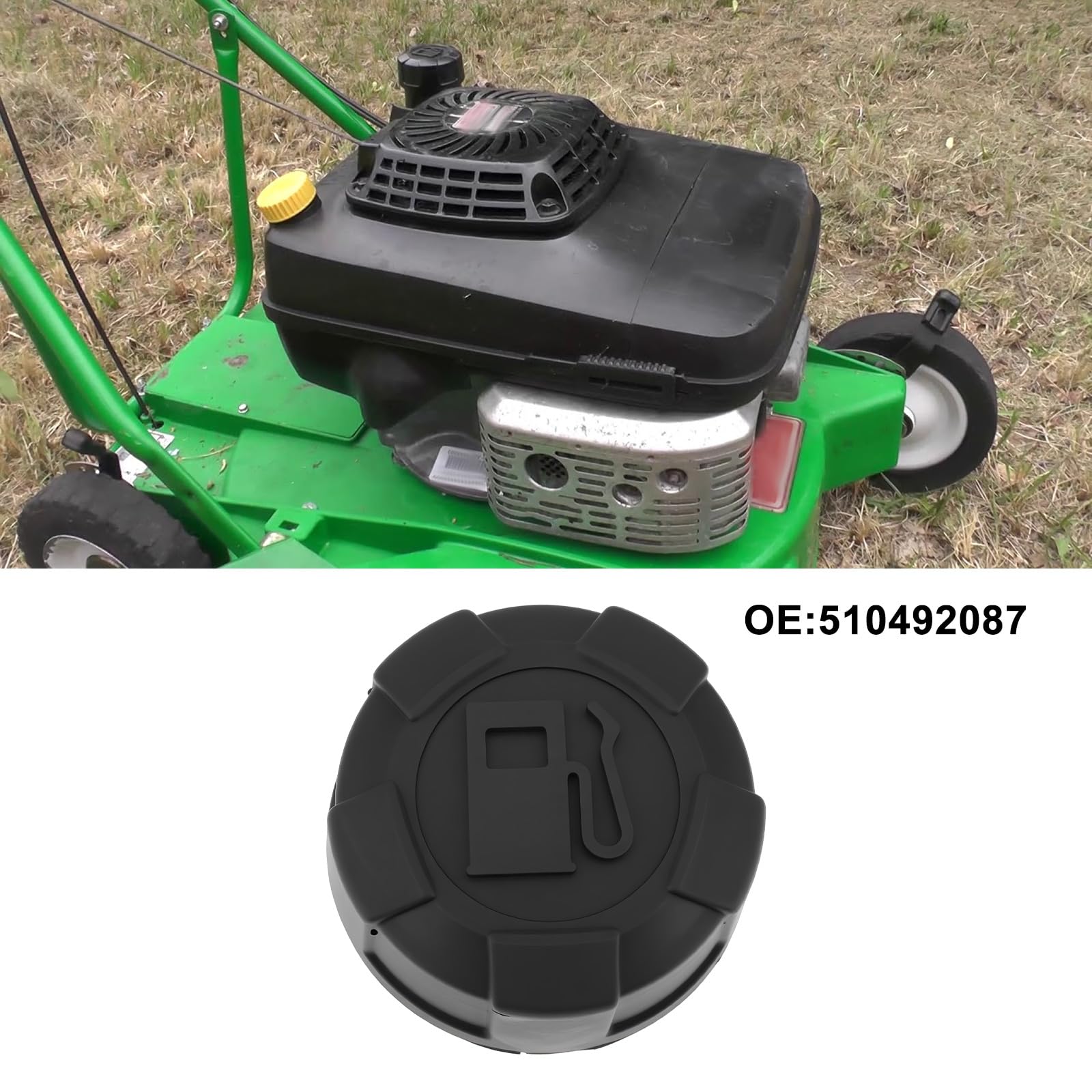 Korek zbiornika paliwa kompatybilny z silnikami Kawasaki FJ100D FJ180V FJ151V 51049-2087 510492087
