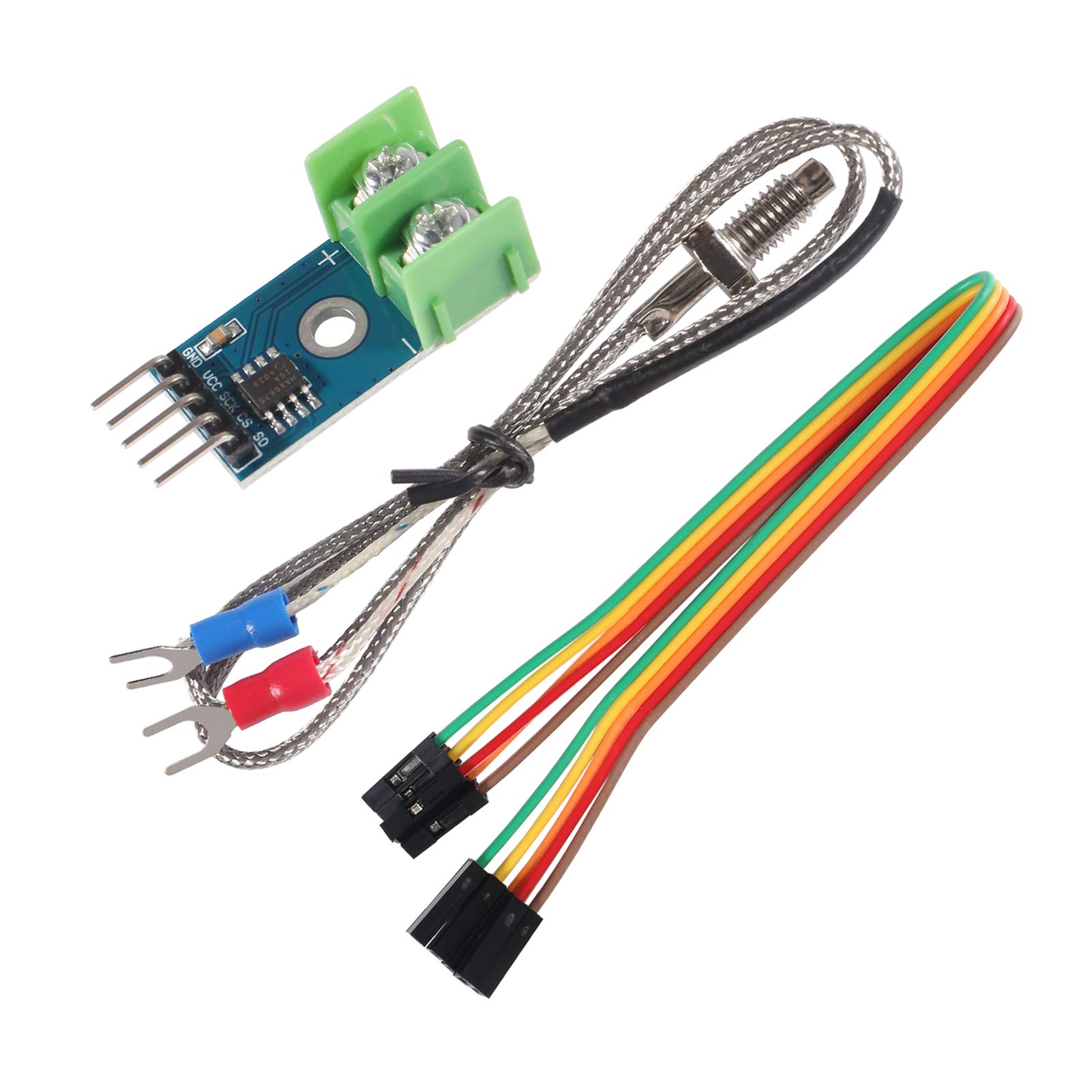 Snapklik.com : 3 Sets DC 5V MAX6675 Module + K Type Thermocouple ...