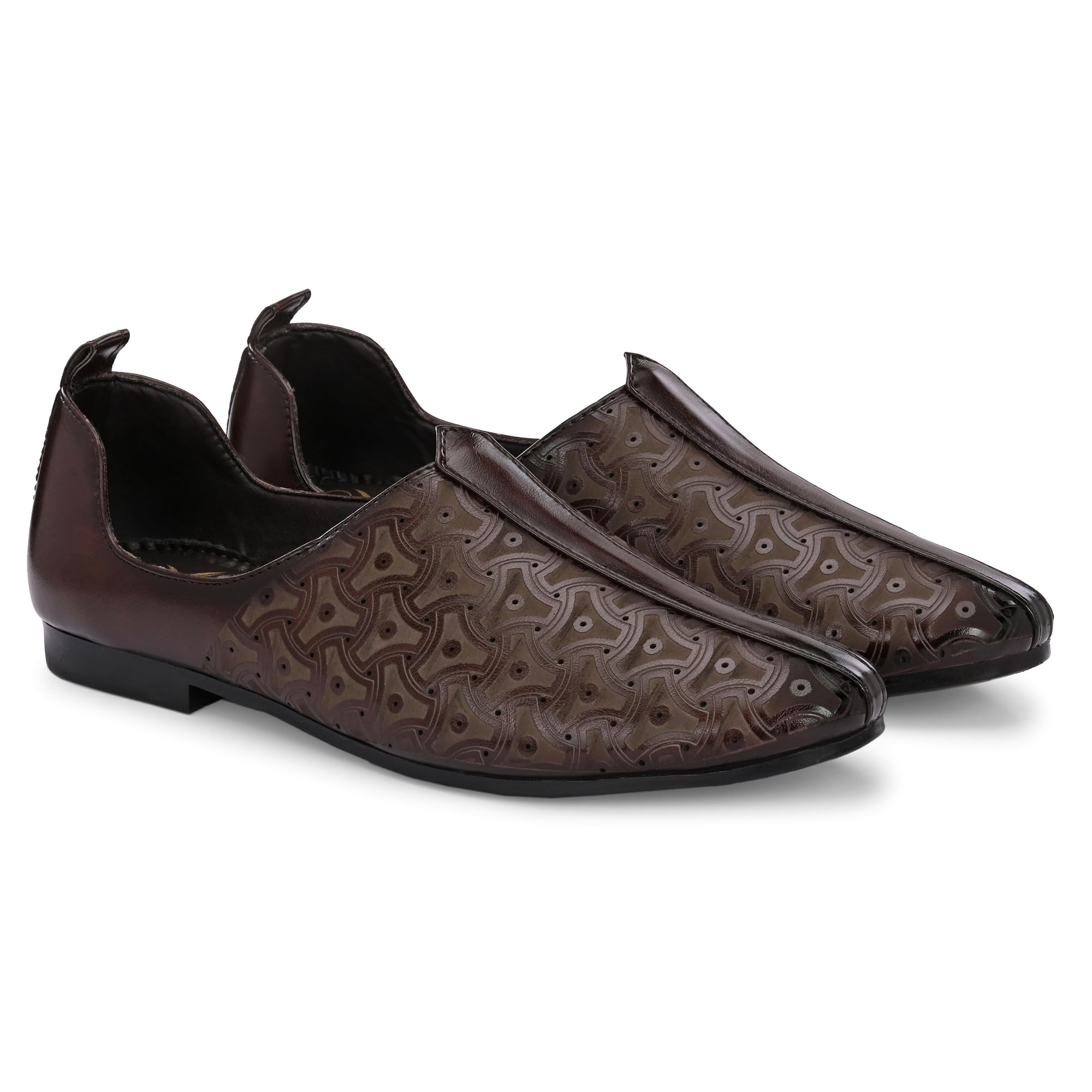 vellinto MEHRAJ Cool Rajasthani Ethnic Juttis for Men ll Mojaris for Men for Men-picture-13