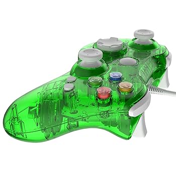 Amazon.com: PAWHITS Wired Xbox 360 Controller with Cool LED