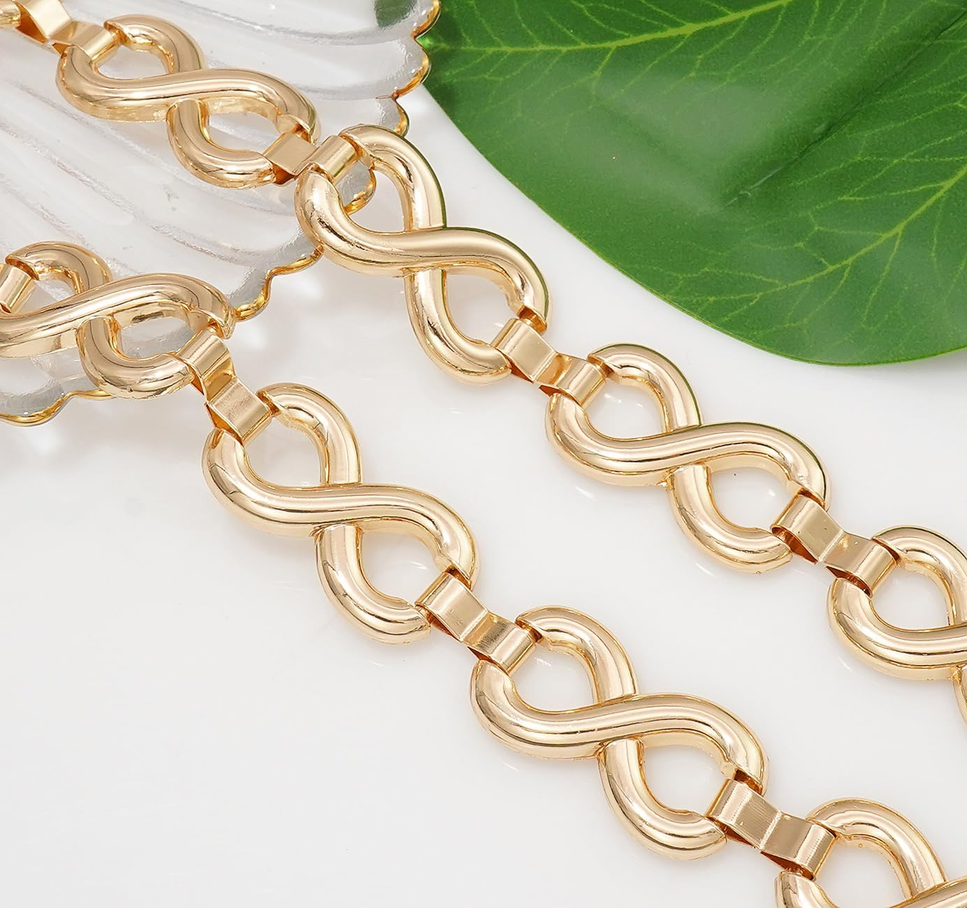 Waist Chain Belts Women Girls Metal Belly Link Adjustable Waist Belt for Jeans and Dress - Image 4