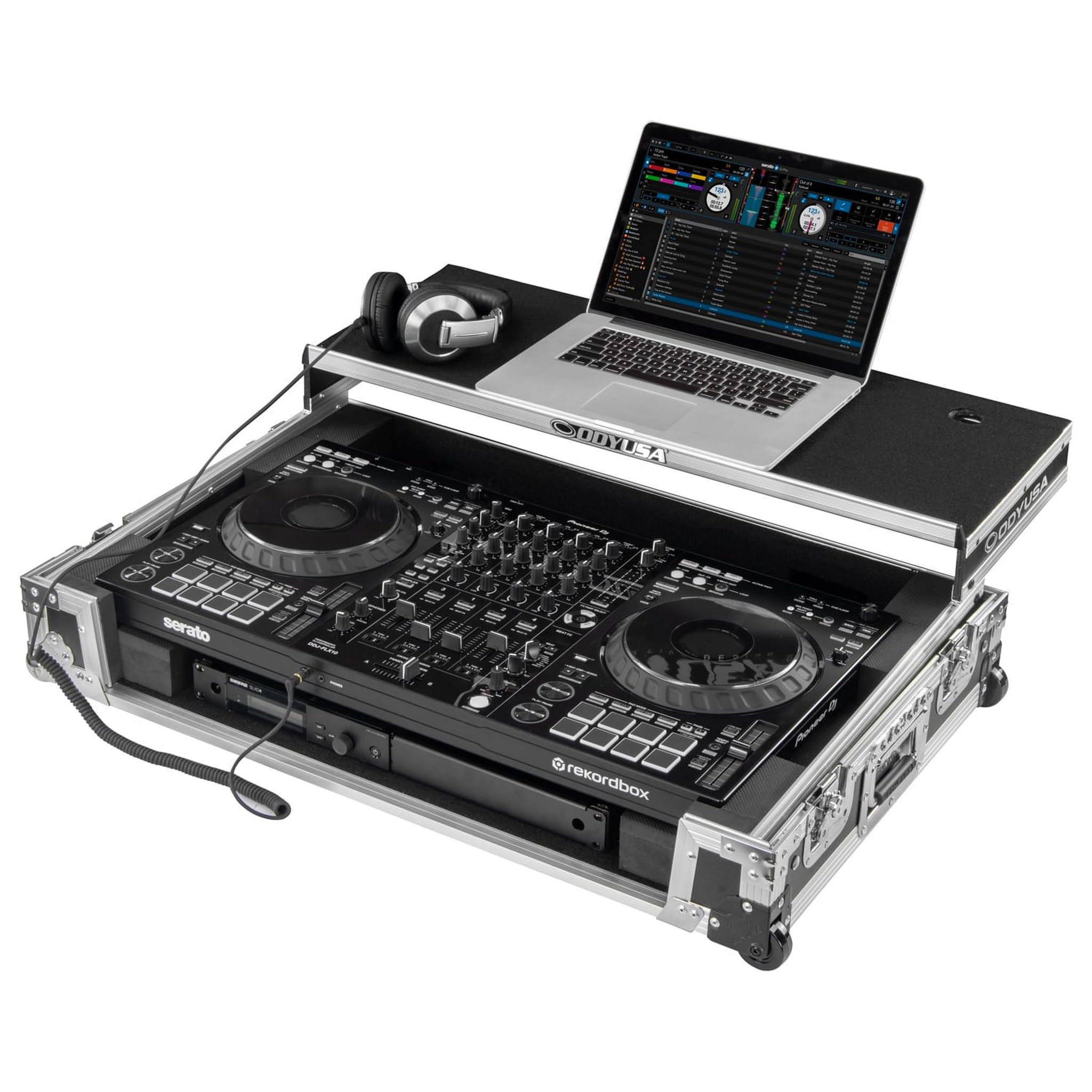 DDJ-FLX10 ODYSSEYとFZGSDDJFLX10Cケース Odyssey FZGSDDJFLX10CW Flight Case for Pioneer DJ DDJ-FLX10