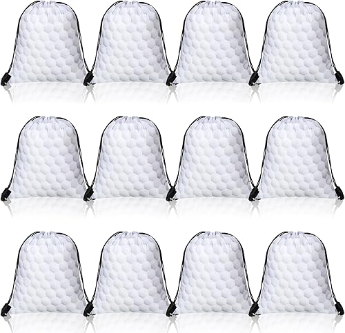 Miniatura 7 de Shappy 12 bolsas deportivas pequeñas con cordón, bolsa de caramelo, fiesta deportiva, con cordón, suministros de regalo, regalos, Estilo Baloncesto,