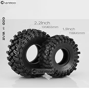 クローラー　2.2 タイヤ　ホイール Amazon | RC タイヤ クローラー 2.2インチホイール rc ラジコン