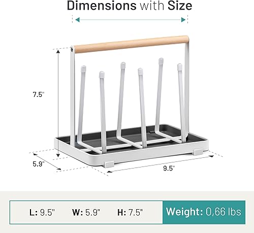Miniatura 5 de D&D Living Portabotellas todo en uno para SodaStream  Estante de secado para botellas de todo tipo dúo, cristal, fácil, para beber y biberones