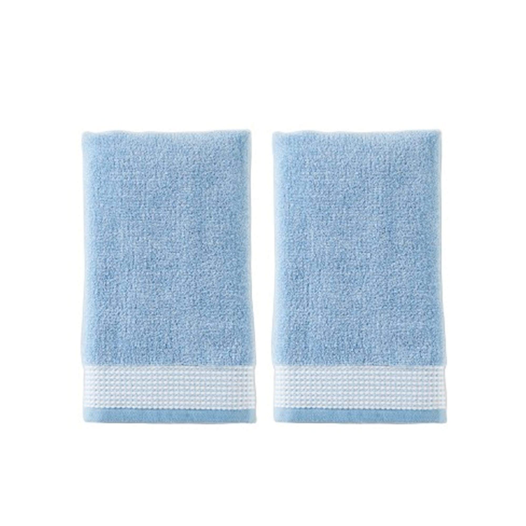 SKL HOME by Saturday Knight Ltd. Kali Hand Towel Set, Blue 2 Count
