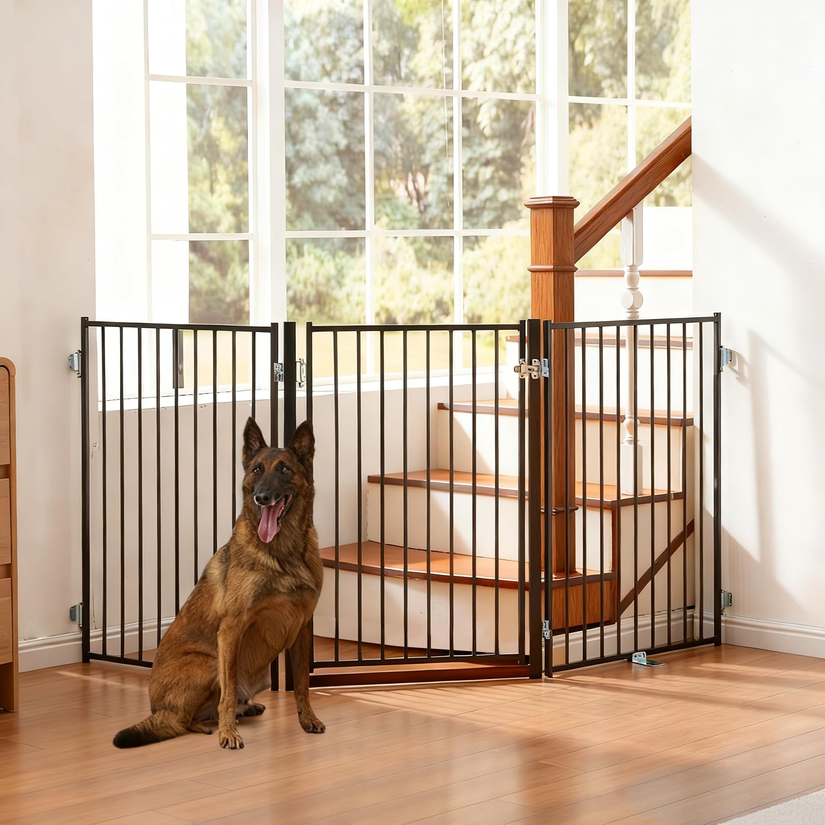 No Pawblems Freestanding Dog Gate