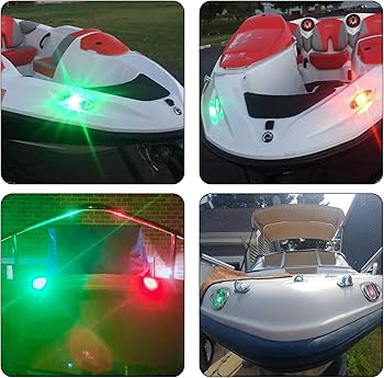 Danger ライト　71/2 Amazon.com: iztor 12V LED Navigation Boat Lights Teardrop