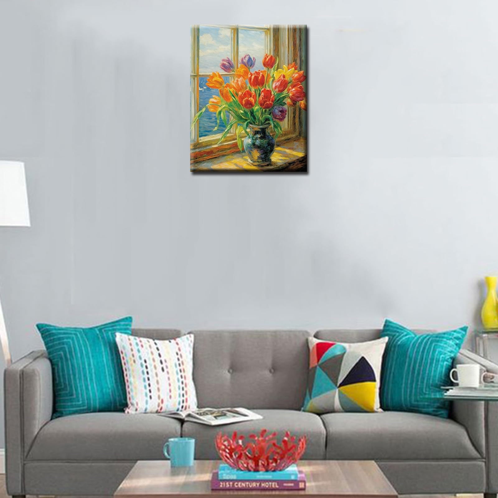 Tucocoo Kit di pittura a olio digitale fai da te con i numeri, per