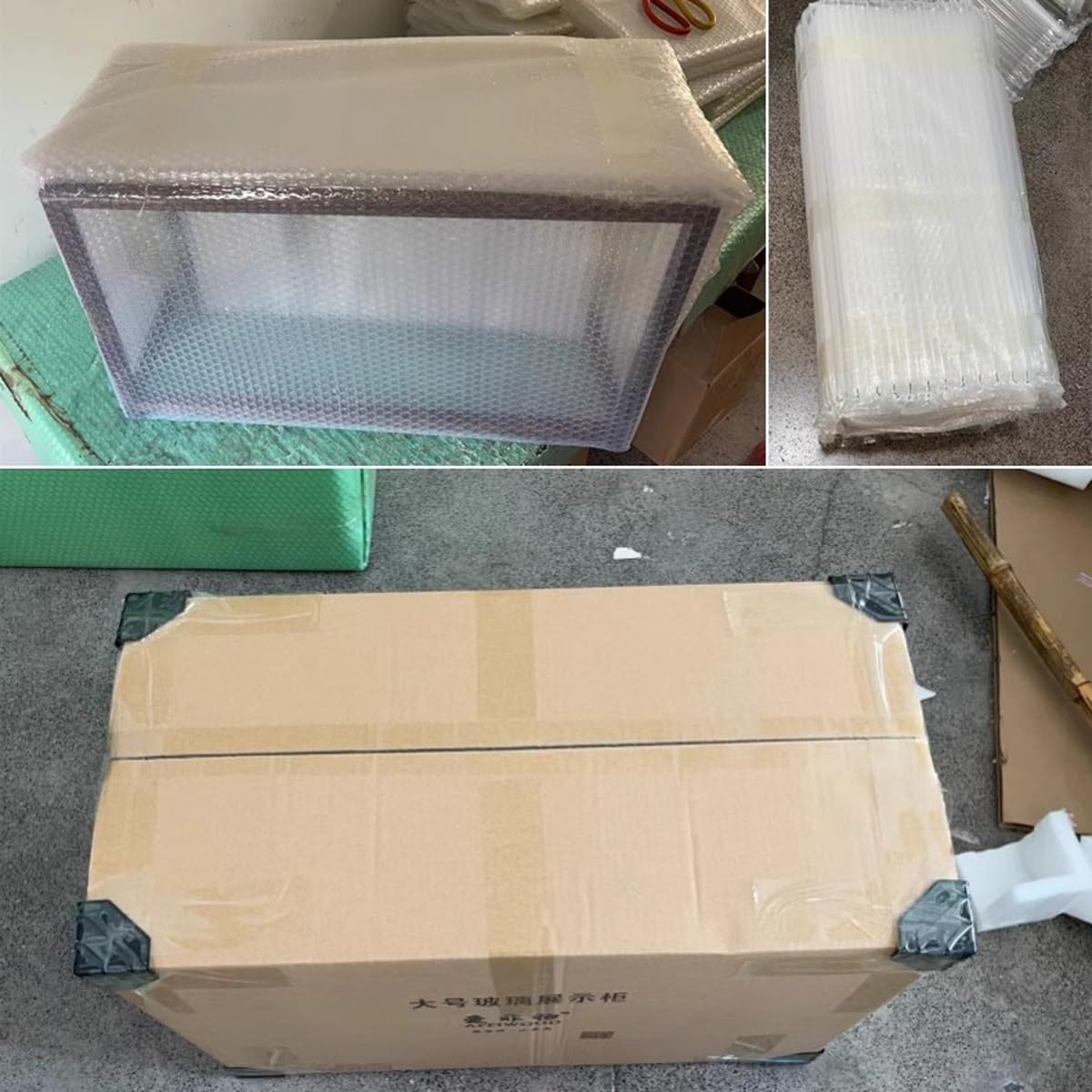 Witryna do wypieków i ciasteczek 60 cm (23,6 cala), 2 poziomy z przezroczystego szkła, styl retro, idealna do deserów, kawy i pączków.