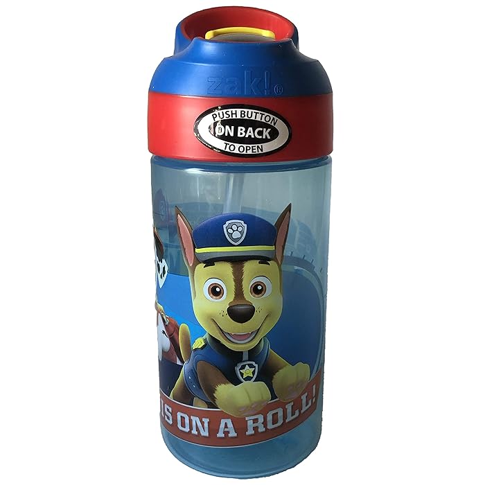 Buy Zak Designs Paw Patrol with Chase and Marshall 16oz Water Bottle