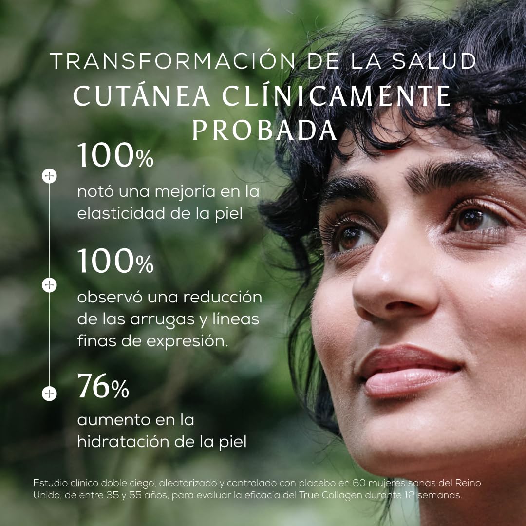 Ancient + Brave | True Collagen | 100% Péptidos de Colágeno Hidrolizado en Polvo | 33 Raciones - 200 g | Colágeno Bovino Europeo | Alto en Proteínas | Ayuno y Keto | Piel, Cabello y Uñas