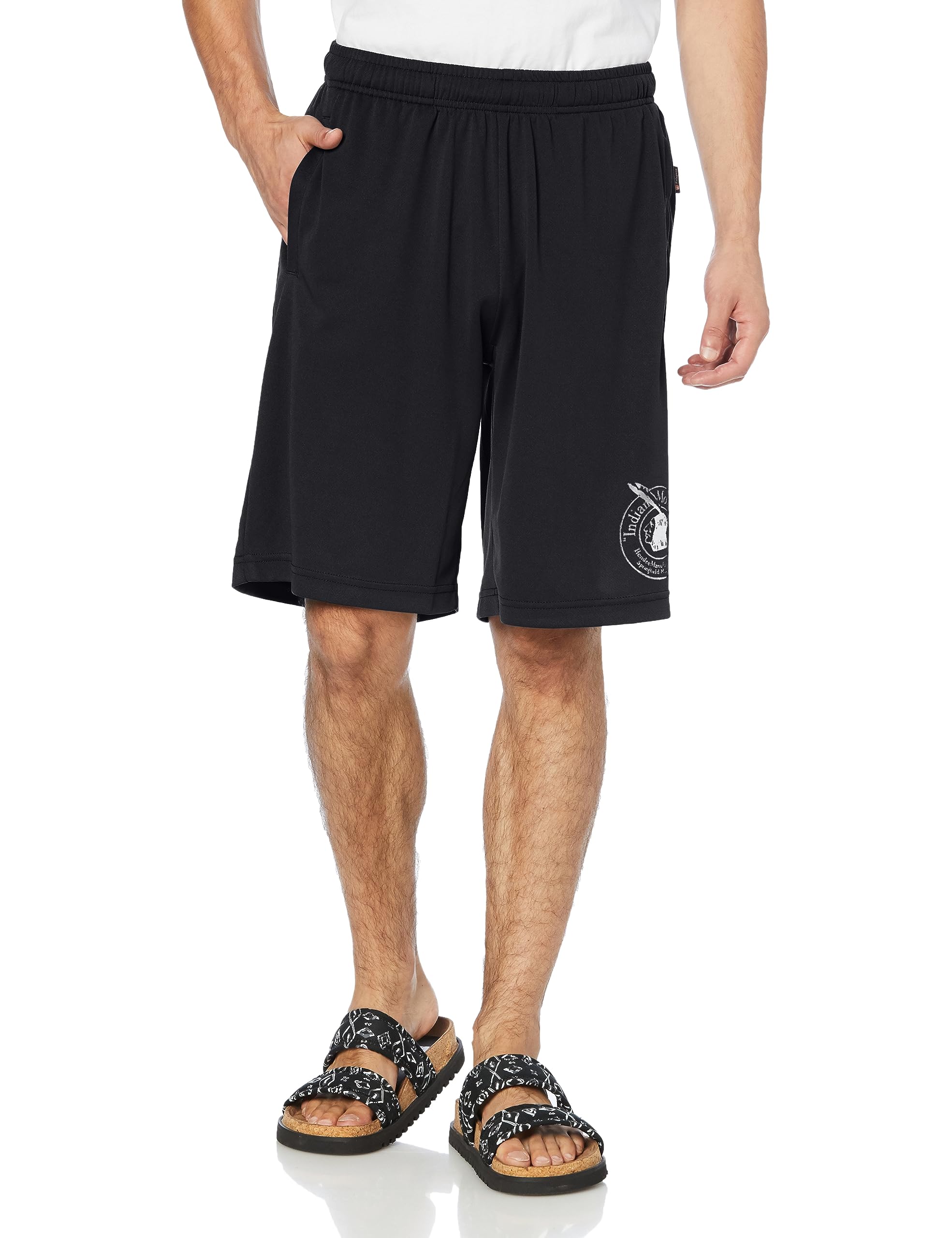 IP-452 Men's Half Pants, Polygiene-treated Half Pants, Emblem