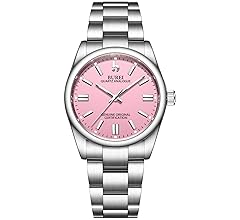 [BUREI]腕時計 レディース アナログ 防水 クォーツ カップル ウォッチ 人気 シンプル シルバー グリーン 夜光 時計