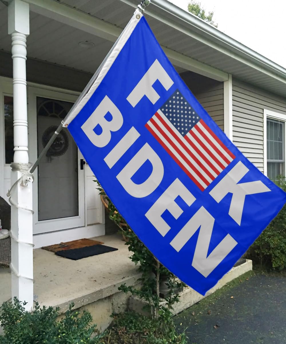 Mosprovie Fuck Biden Flagge, Doppelseitig, 3 X 5 Cm Produktbild-Vorschau 7