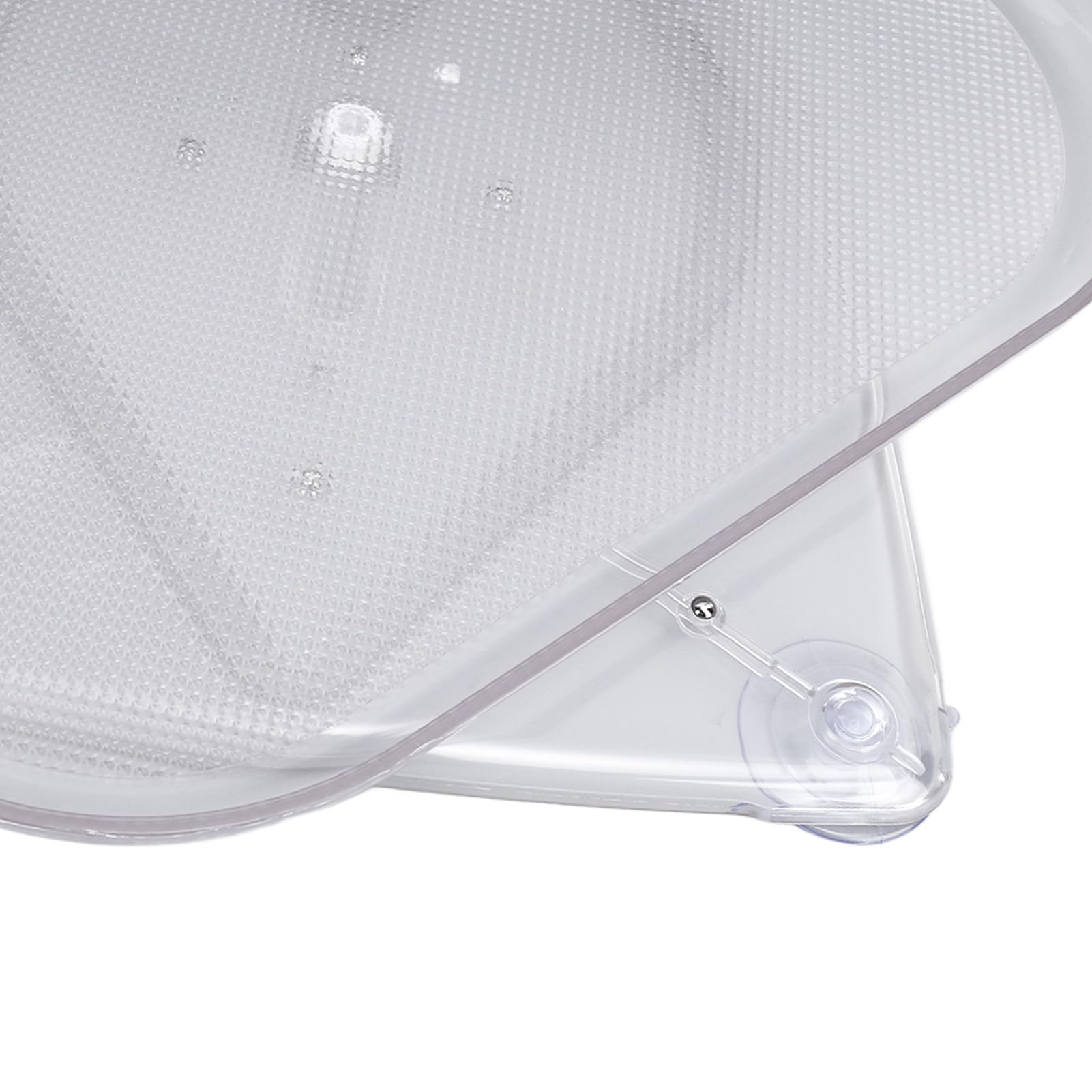 Obrotowy Stojak do Przechowywania do Lodówki Lodówka Organizer na Gramofon Prostokątny Przezroczysty Prostokątny Blat Obrotowy Organizer z półką na lodówkę (L)